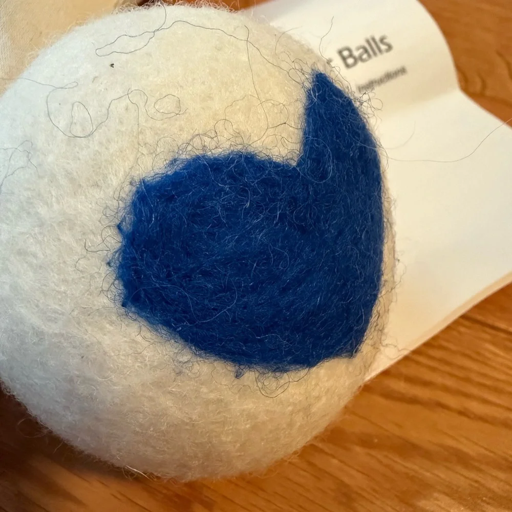NWT New Zealand 100% Wool Dryer Balls 6 Pack